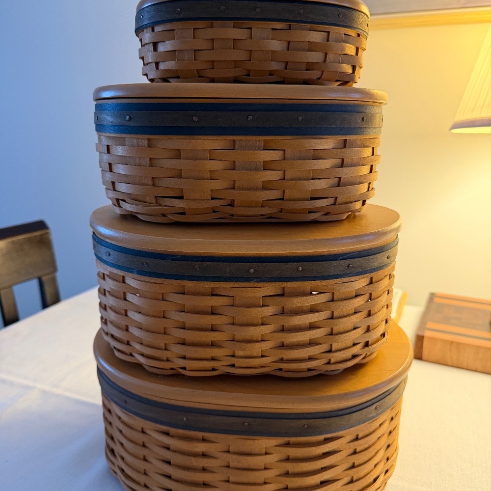 Longaberger Collectors Club Harmony Baskets